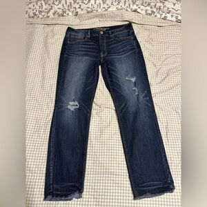 American Eagle Outfitters Dark Wash Tomgirl Jeans